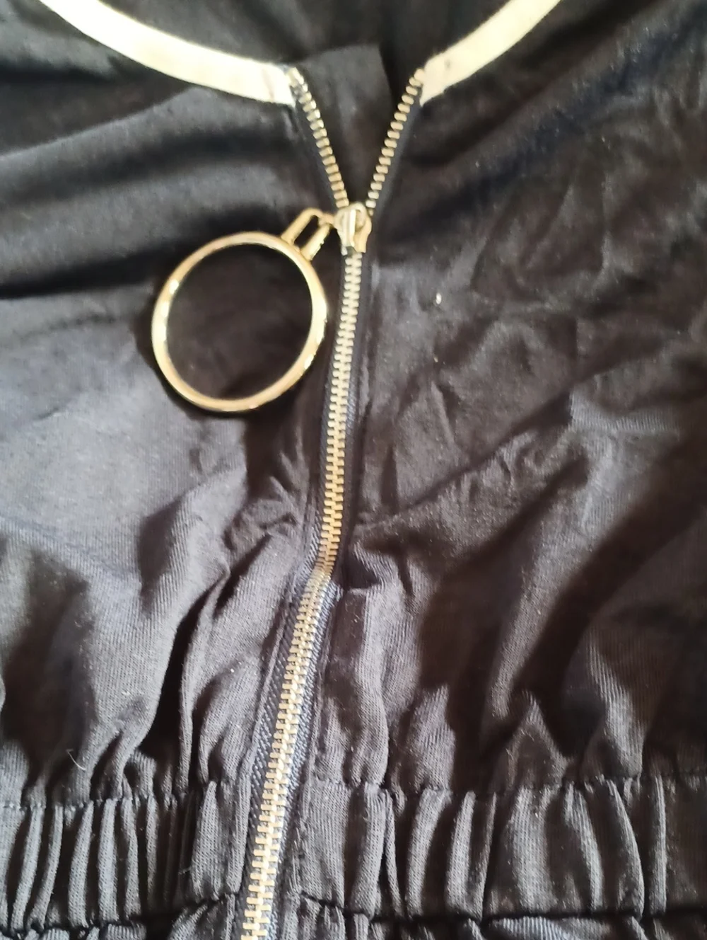 New Blue Zip Romper - Picture 3 of 3